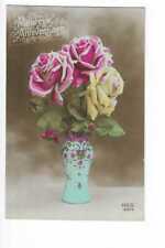 Carte fantaisie fleurs d'occasion  Toulon-