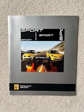 Renault renaultsport june2007 for sale  BASINGSTOKE