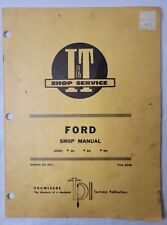 Ford tractor shop for sale  Hinckley