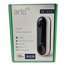 Arlo Wired Video Doorbell HD Video 180 Viewing Angle AVD1001-1CCNAS - White for sale  Shipping to South Africa