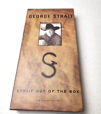 George Strait Straight Out of the Box 4 CD Set + Livreto 1995 BMG Direto Estado Perfeito comprar usado  Enviando para Brazil