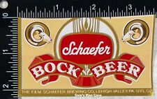 Schaefer bock beer d'occasion  Expédié en Belgium