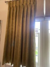 gold curtains for sale  LONDON