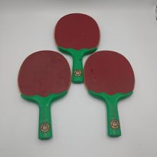 Lote vintage de 3 raquetes de pingue-pongue de tênis de mesa Wilson 5 dobras comprar usado  Enviando para Brazil