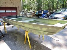 12 Ft Ozark River Runner Aluminum Flat Bottom Camouflaged Jon Boat, Excellent for sale  Midlothian