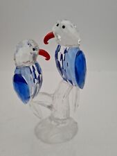 Crystal glass parrots for sale  WORTHING