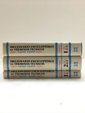 DICCIONARIO ENCICLOPÉDICO DE TERMINALES TÉCNICOS (1-3) - COLLAZO, 1980 segunda mano  Embacar hacia Argentina