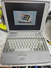 Computadora portátil vintage retro Toshiba Tecra 720CDT - lista para Windows 98 Intel Pentium 16 MB segunda mano  Embacar hacia Argentina