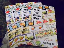 Ww2 food labels for sale  STANSTED