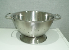 Stainless steel colander for sale  LOANHEAD