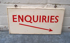 Vintage sign wooden for sale  DUNSTABLE