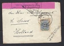 Transvaal 1901 censored for sale  CULLOMPTON