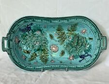 French majolica dish d'occasion  Expédié en Belgium