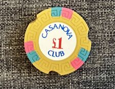 Casino chip casanova for sale  COLCHESTER