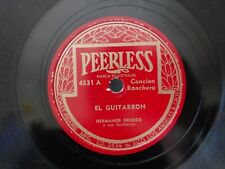 Hermanos Orozco ""El Guitarrón/Perdón Mujer"" INCOMPARABLE 4531 Latino 78 rpm segunda mano  Embacar hacia Argentina