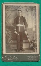 Victorian Military Cabinet Card - Fred Munro - Kings Own Lancaster Regiment for sale  Shipping to South Africa