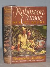 1946 LIVRO ILUSTRADO BIBLIOTECA JÚNIOR ROBINSON CRUSOE POR DANIEL DEFOE comprar usado  Enviando para Brazil