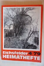 Eichsfelder heimathefte 1979 gebraucht kaufen  Lübeck