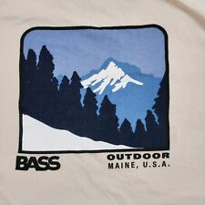 Bass Outdoor Maine MOAB Rock On Cream Color T-Shirt Men's XL (bin27) for sale  Shipping to South Africa