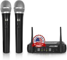 Usado, Micrófonos Inalambricos Profesionales Recargables Karaoke 8 Frecuencia Seleccionable segunda mano  Embacar hacia Argentina