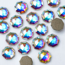 Solaris AB Non Hotfix Flatback Nial Art Gems Glass Rhinestones Nail Art Decorati for sale  Shipping to South Africa