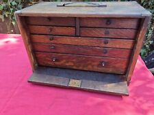 Vintage Moore & Wright 7 Drawer Engineers Tool Chest Some Minor Renovation Maybe for sale  BIRMINGHAM