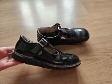 Kickers black leather for sale  WATFORD