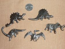 Set metal dinosaur for sale  New Bedford