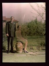 Autochrome couple posing for sale  Shipping to Ireland