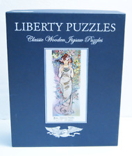 Liberty Wood Jigsaw Puzzle Rose Alphonse Mucha 245 Piece Spring Flowers COMPLETE for sale  Shipping to South Africa