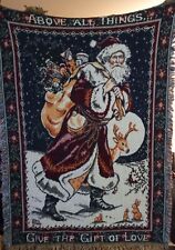 Santa tapestry throw for sale  Leominster
