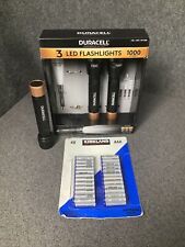 Linterna LED Duracell 1000LM 3PK 48 paquete de baterías AAA incluidas M43B segunda mano  Embacar hacia Argentina