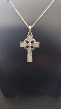 Celtic cross necklace for sale  Hampshire