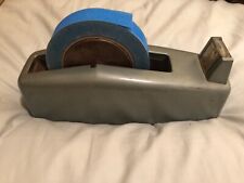 VINTAGE WEIGHTED DESK TAPE  DISPENSER HEAVY DUTY INDUSTRIAL METAL Weighs 5lbs for sale  Shipping to South Africa