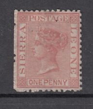 Serra Leoa: QV One Penny, abril de 1872, usado comprar usado  Enviando para Brazil