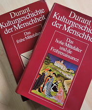 Bücher durant kulturgeschicht gebraucht kaufen  Henstedt-Ulzburg