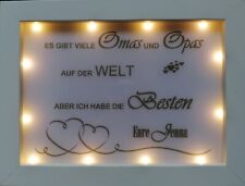 Geschenk bilderrahmen led gebraucht kaufen  Sontra