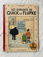 Hergé exploits quick d'occasion  Expédié en Belgium