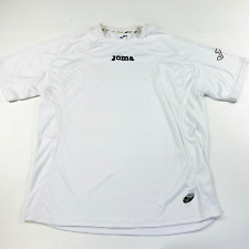 Usado, Camisa de fútbol Joma para hombre XL blanca manga corta cuello redondo segunda mano  Embacar hacia Argentina