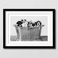 Puppies bath art for sale  COLCHESTER