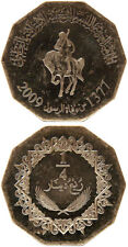 Używany, LIBIA/LIBIA 1/4 dinar 1377/2009 AUNC (KM# 30) (magnetyczny/mniejszy) na sprzedaż  Wysyłka do Poland