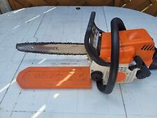 Stihl Ms170 chainsaw spares or repair Works But Very Hard To Start for sale  Shipping to South Africa