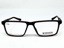 Nova armação de óculos masculina quadrada marrom fosco puro DRAGON DR9003 58-17-150 comprar usado  Enviando para Brazil