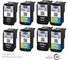 Remanufactured Canon PG545/XL CL546/XL Ink Cartridges Canon TR4550 Printer for sale  Shipping to South Africa