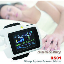 Used, Wrist Watch Sleep apnea screen meter SPO2 Pulse Rate Respiration Sleep Monitor for sale  Shipping to South Africa