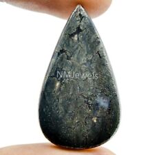 Cts. 38.25 Natural Nipomo Marcasite Mohawkite Cabochon Pear Cab Loose Gemstones for sale  Shipping to South Africa
