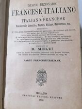 dizionario italiano francese usato  Sanremo
