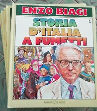 Enzo Biagi: Storia d'Italia a fumetti Vol.1-5 usato  Ragalna