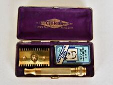 Antique gold gillette for sale  Shipping to Ireland
