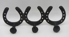Rustic triple horseshoes for sale  New Providence